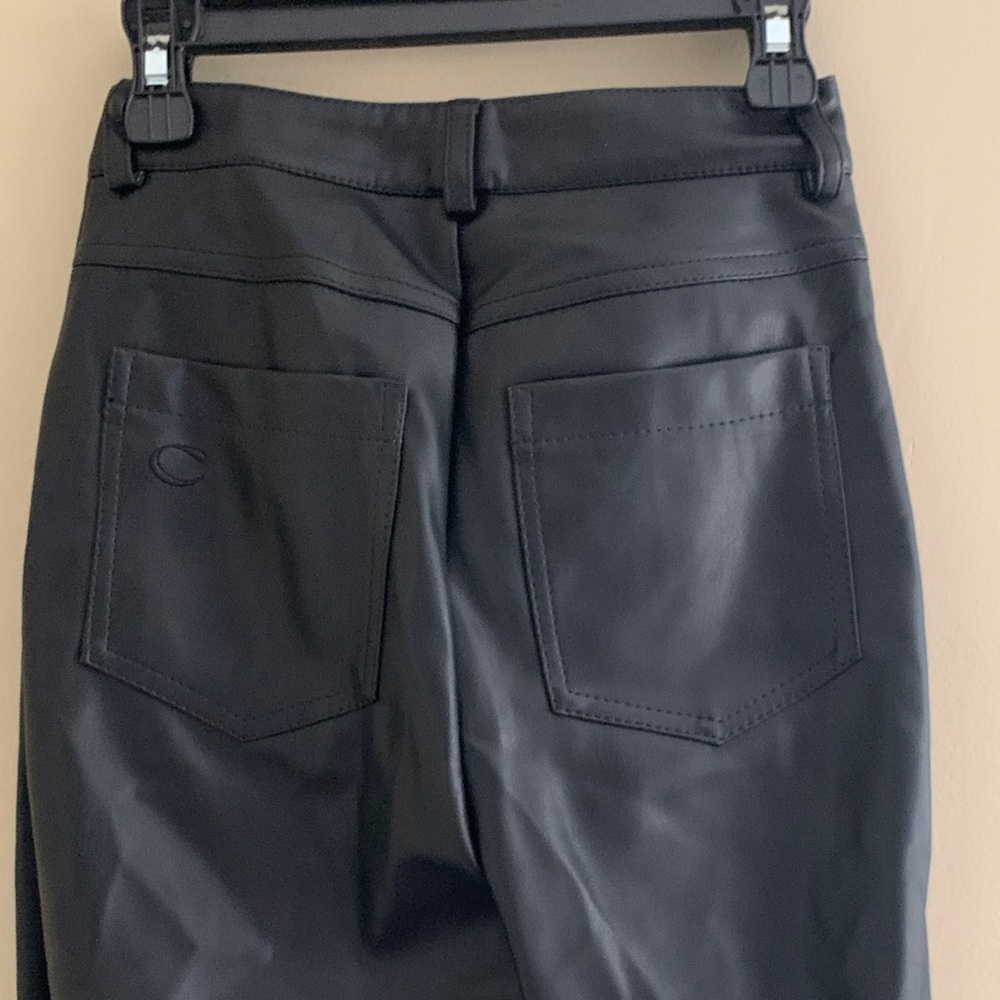 CULTNAKED “Killa” Black High-Waisted Vegan Leather Pants - XXS & XS - Picture 8 of 10
